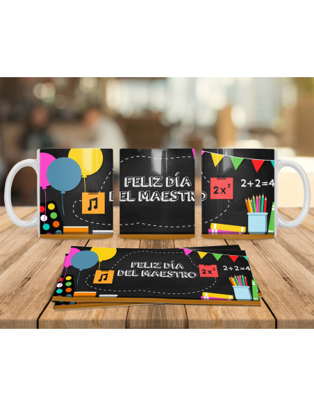 Tazas día Maestro