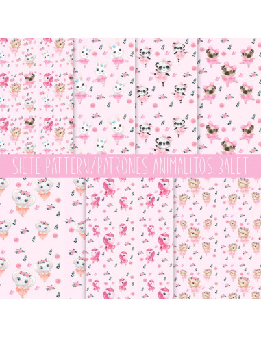 PATTERN/PATRONES ANIMALITOS BALET