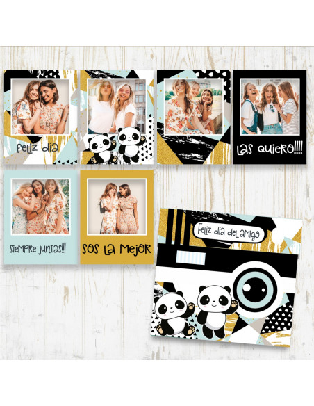 CAJITA CAMARA + FOTO POLAROID DIA DEL AMIGO