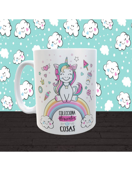 Tazas dibujito Frases
