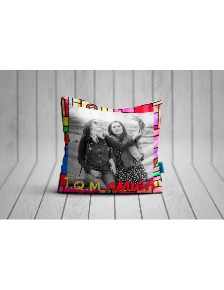 Almohadón día amigo