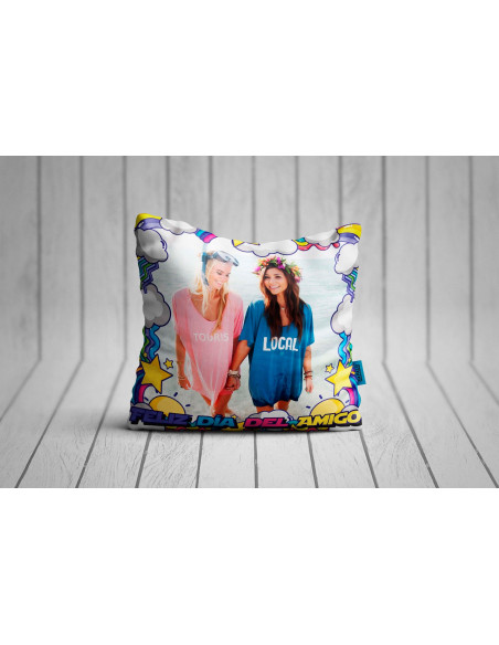 Almohadón día amigo