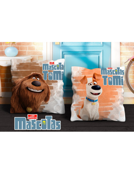 Almohadón Vida Secreta Mascotas