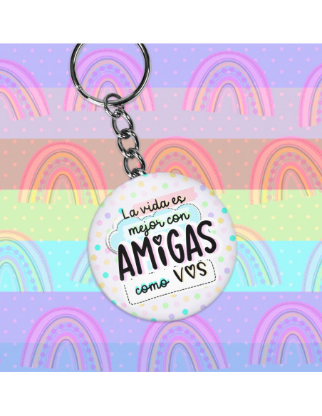 LLAVEROS DIA DEL AMIGO