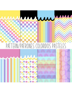 PATTERN/FONDOS PASTELES...