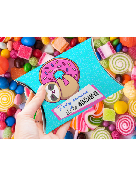 CAJITAS ALMOHADA SEMANA DE LA DULZURA