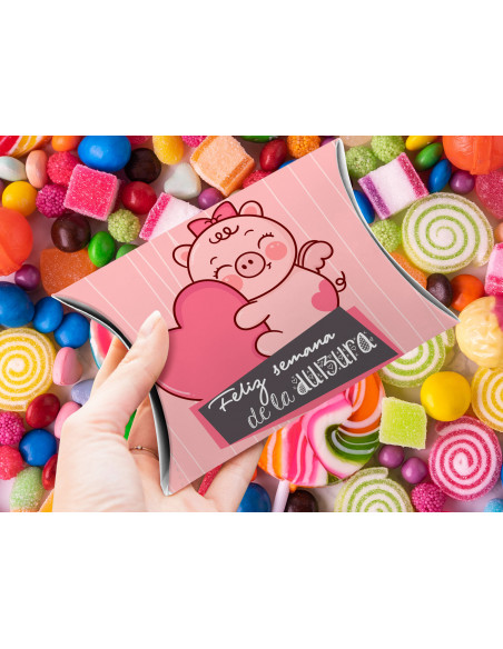 CAJITAS ALMOHADA SEMANA DE LA DULZURA