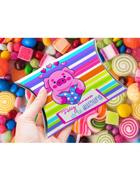 CAJITAS ALMOHADA SEMANA DE LA DULZURA