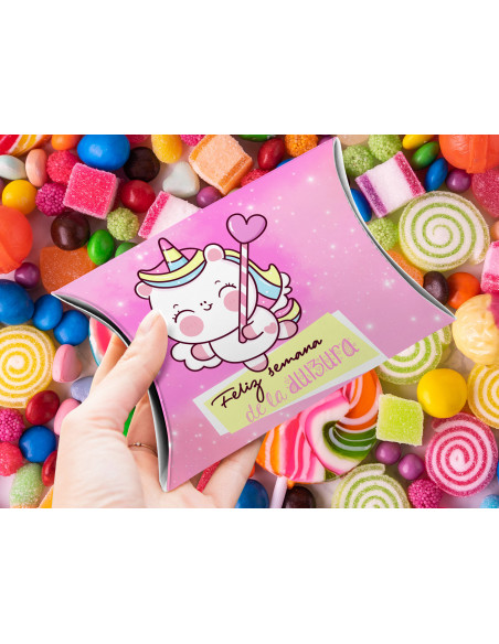 CAJITAS ALMOHADA SEMANA DE LA DULZURA