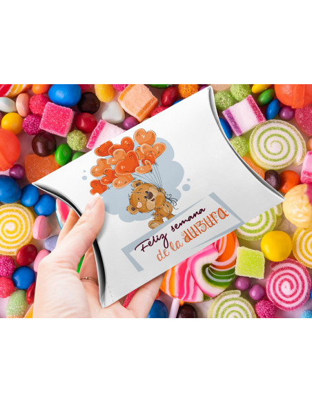 CAJITAS ALMOHADA SEMANA DE LA DULZURA