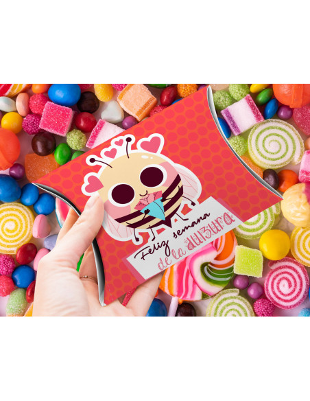 CAJITAS ALMOHADA SEMANA DE LA DULZURA