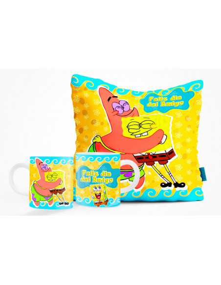 DIA DEL AMIGO ALMOHADON TAZA