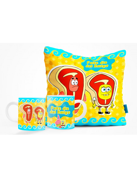 DIA DEL AMIGO ALMOHADON TAZA