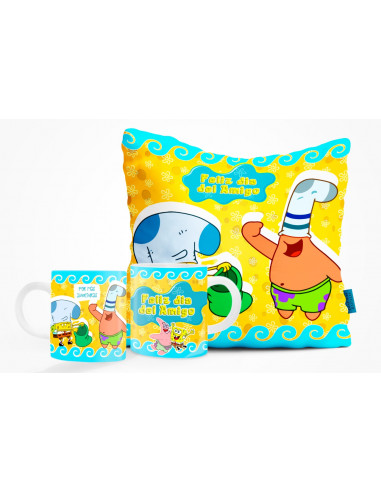 DIA DEL AMIGO ALMOHADON TAZA