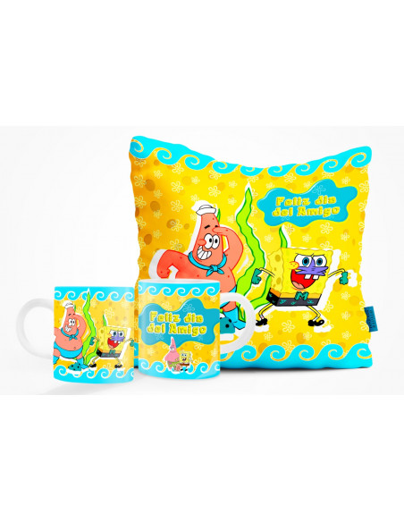 DIA DEL AMIGO ALMOHADON TAZA