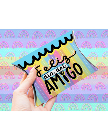 CAJAS ALMOHADA DIA DEL AMIGO