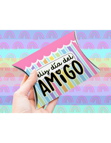 CAJAS ALMOHADA DIA DEL AMIGO