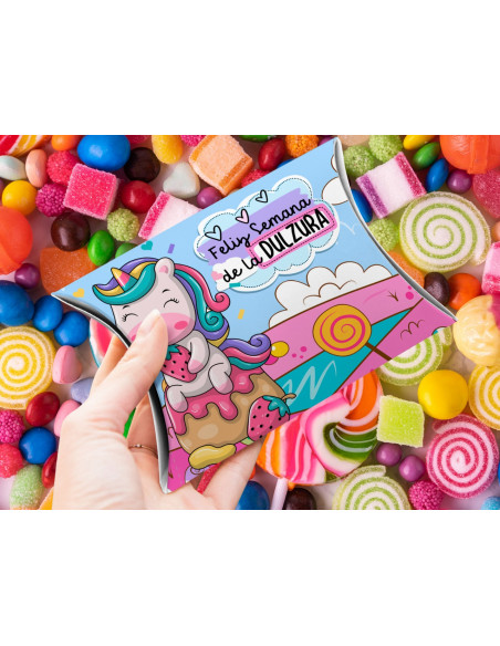 CAJA ALMOHADA SEMANA DE LA DULZURA PACK 3