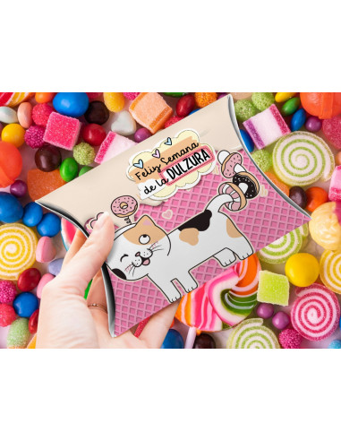 CAJA ALMOHADA SEMANA DE LA DULZURA...