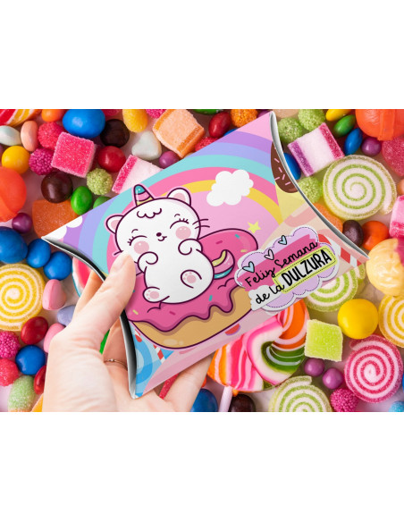 CAJA ALMOHADA SEMANA DE LA DULZURA PACK 3