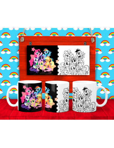 30 DISEÑOS DE TAZAS PARA COLOREAR PACK 3