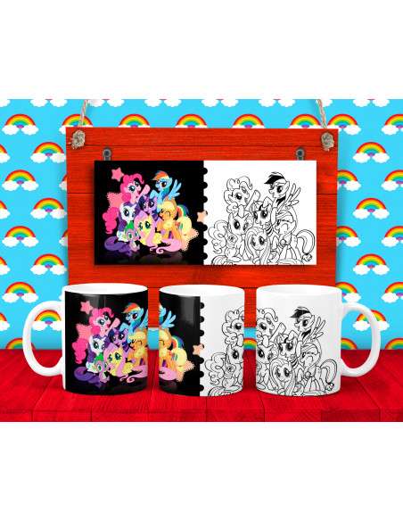 30 DISEÑOS DE TAZAS PARA COLOREAR PACK 3