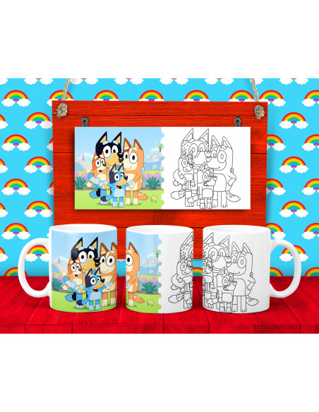 30 DISEÑOS DE TAZAS PARA COLOREAR PACK 3