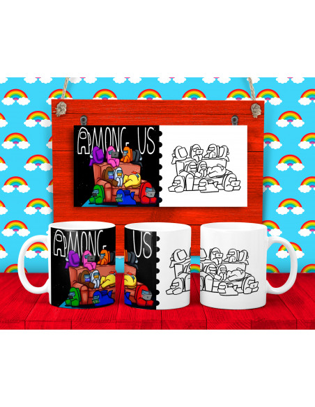 30 DISEÑOS DE TAZAS PARA COLOREAR PACK 3