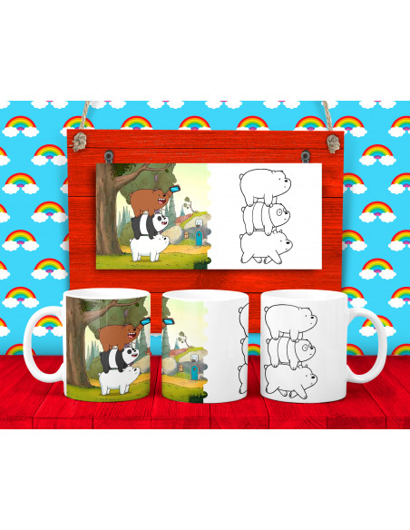 30 DISEÑOS DE TAZAS PARA COLOREAR PACK 3