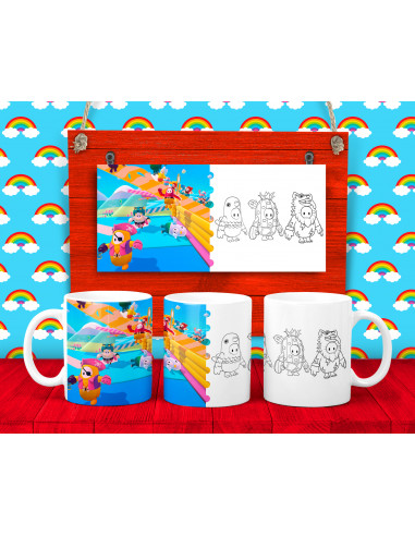 30 DISEÑOS DE TAZAS PARA COLOREAR PACK 3