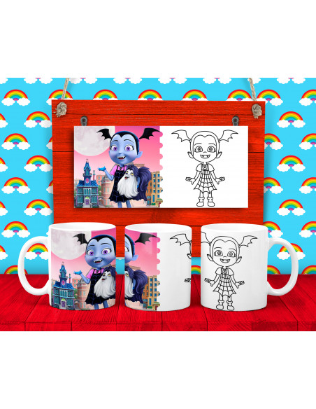 30 DISEÑOS DE TAZAS PARA COLOREAR PACK 3