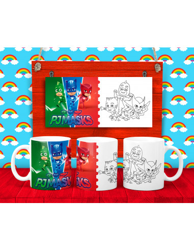 30 DISEÑOS DE TAZAS PARA COLOREAR PACK 3