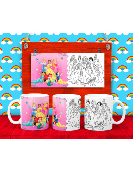 30 DISEÑOS DE TAZAS PARA COLOREAR PACK 3