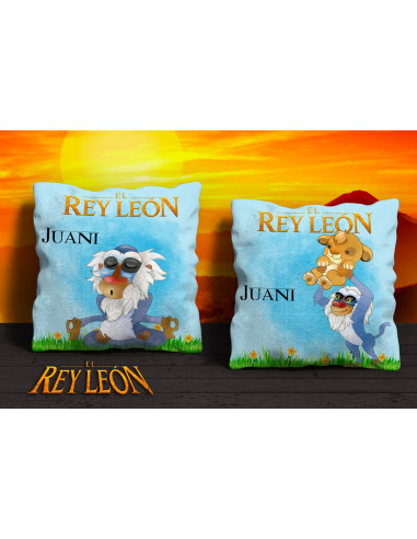 Almohadón Rey Leon