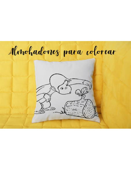 ALMOHADONES INFANTILES PARA COLOREAR PACK 1
