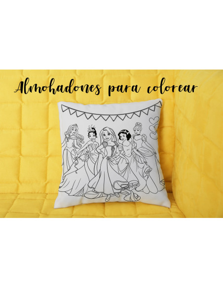 ALMOHADONES INFANTILES PARA COLOREAR PACK 1