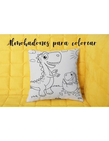 ALMOHADONES INFANTILES PARA COLOREAR...