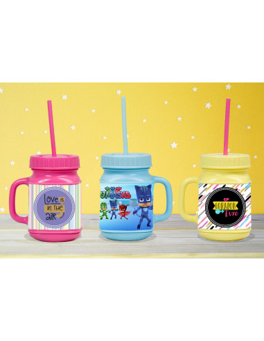 JARRITO CON SORBETE MOTIVO INFANTILES