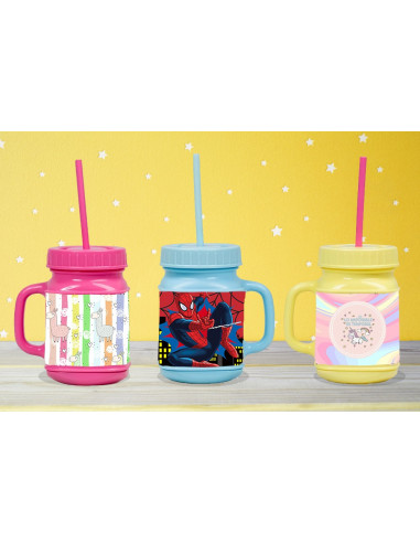 JARRITO CON SORBETE MOTIVO INFANTILES