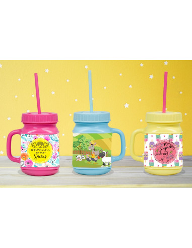 JARRITO CON SORBETE MOTIVO INFANTILES