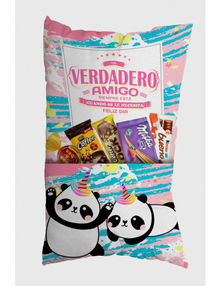ALMOHADONES CON BOLSILLO DIA DEL AMIGO