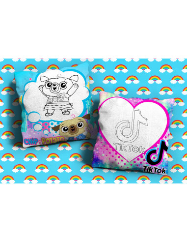 ALMOHADONES PARA COLOREAR