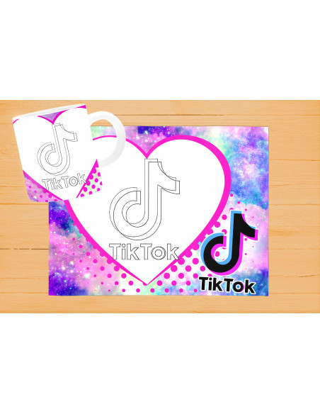 DISEÑOS DE INDIVIDUALES+ TAZA PARA PINTAR/COLOREAR