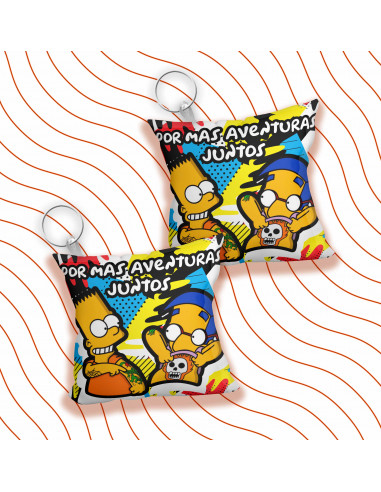 LLAVERO ALMOHADITA DIA DEL AMIGO