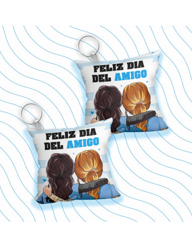 LLAVERO ALMOHADITA DIA DEL AMIGO