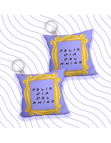 LLAVERO ALMOHADITA DIA DEL AMIGO