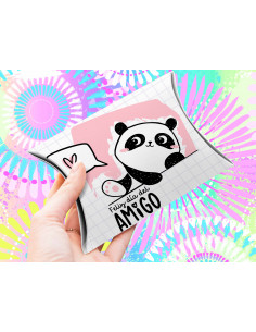 CAJA ALMOHADA DIA DEL AMIGO... 2