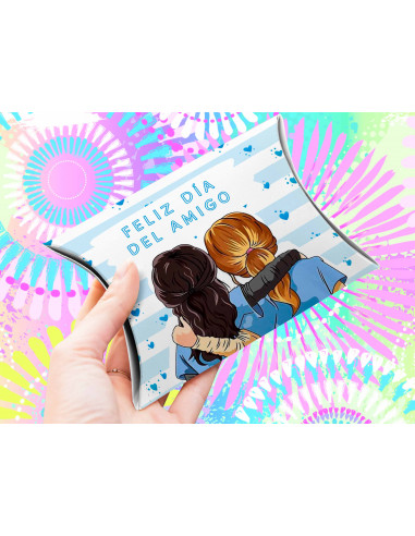 CAJA ALMOHADA DIA DEL AMIGO PACK 3