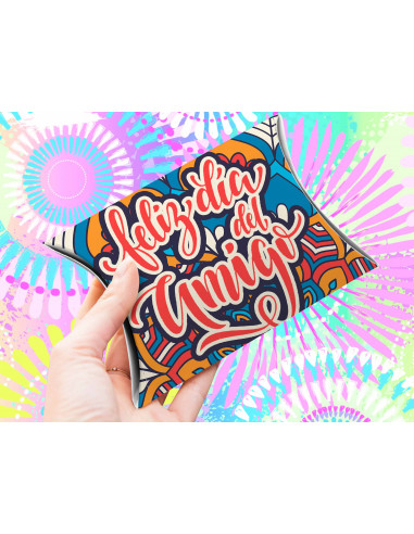 CAJA ALMOHADA DIA DEL AMIGO PACK 3