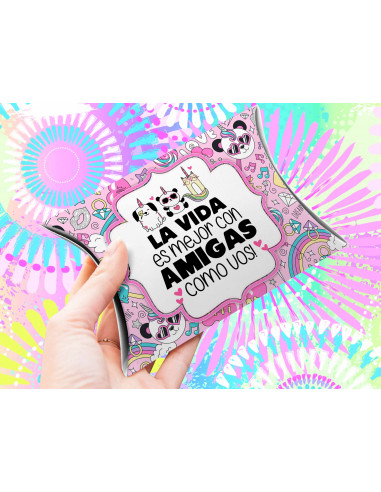 CAJA ALMOHADA DIA DEL AMIGO PACK 3